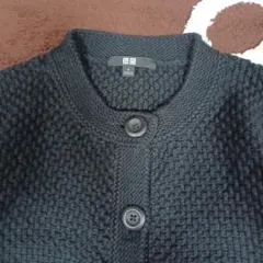 UNIQLOユニクロ　ニットショートジャケット美品