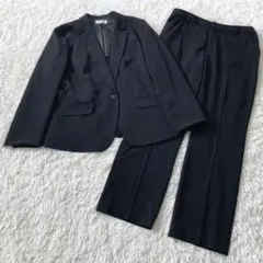 極美品✨　LIPRIA レディース　パンツスーツ　フォーマル　15号　ブラック