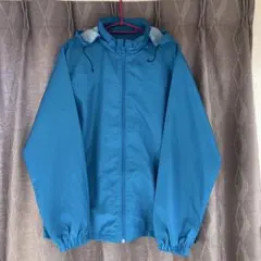 ジャンパー　青　収納袋付