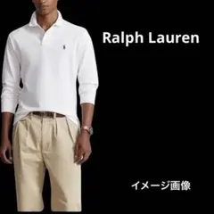 美品 Polo Ralph Lauren ラルフローレン長袖ポロシャツ
