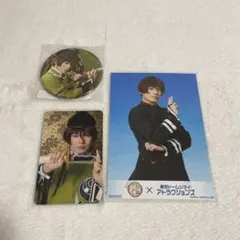 刀ミュ　石切丸　缶バッジ　ブロマイド　ふぉとカード