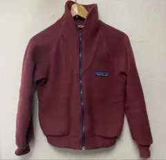 ビンテージ 80's パタゴニア デカタグ ジップ フリース ジャケット M