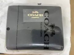 新品未使用品 COACH コーチ 二つ折り財布 ブラック CJ883 Cロゴ - メルカリ