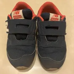 New Balance 420M キッズシューズ ネイビー/レッド 16.5cm