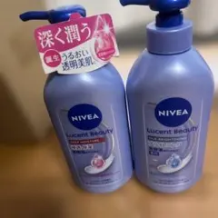 大人気！NIVEA Lucent Beauty ボディミルク 2本セットのサムネイル