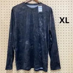メンズテック カモ ロングスリーブ Tシャツ XL（6007731）