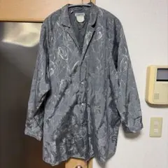 ESPRIT 総柄 長袖シャツ グレー S