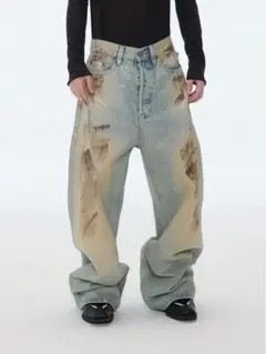 ASTT dirty wash denim y2k archive