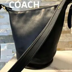 OLD COACH Janice Bucket Bag Leather 9953 | Mercari