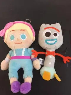 トイストーリー4 ぬいぐるみキーホルダー