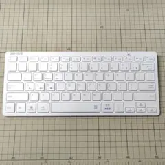 Buffalo BSKBB310 ホワイトキーボード 本体