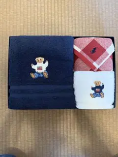 Polo Ralph Lauren タオル　セットバスタオル＆フェイスタオル