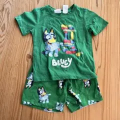 ブルーイ パジャマセット 95cm 緑