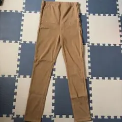 ユニクロ　ベージュ マタニティレギンスパンツ