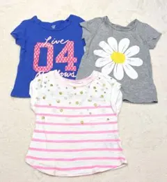 デザインTシャツ　３着　まとめ売り　85〜90センチ　夏