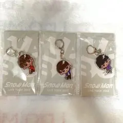 Snow Man キーホルダー 向井康二 渡辺翔太 深澤辰哉