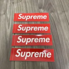 supreme ステッカー　4枚セット