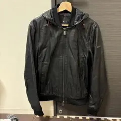 Armani Exchange フード付きジャケット XS ブラック