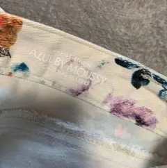 AZUL BY MOUSSY 　スキニー　花柄　L