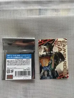 仮面ライダー　55周年　鎧武　蓄光ステッカー