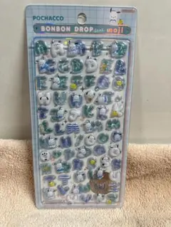 正規品新作サンリオ文字　ボンボンドロップシールポチャッコ 新品