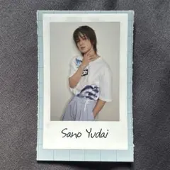 INI 写真集 Viva la vita タワレコ 特典 ステッカー 佐野雄大