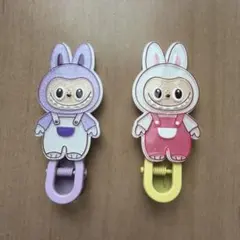 ラブブうさぎヘアピン 前髪　2個セット⭐︎即日発送