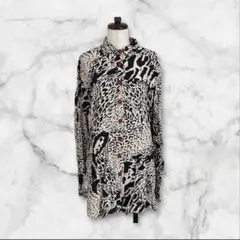 クリツィアジーンズ（44）総柄 トップス 長袖 シャツ