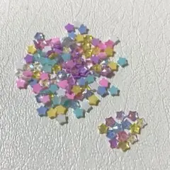 キラキラ星ストーンパーツ　ネイルパーツデコパーツ