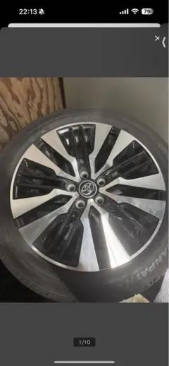 maru 様専用 トヨタ純正 18インチ タイヤホイールセット - メルカリ