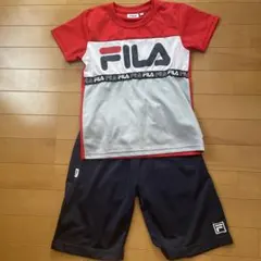 FILA Tシャツ・ハーフパンツ　上下セット140のサムネイル