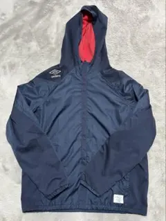 umbro ネイビー フード付きジャケット／メンズ/M