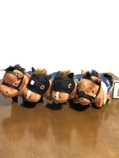 サラブレッドコレクション マスコットボールチェーン まとめ売り４種セット 競馬