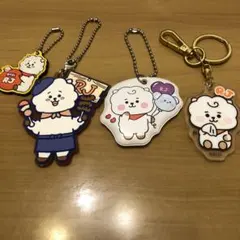 BT21 RJ キーホルダー 4点セット　未使用品