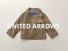 ユナイテッドアローズUNITED ARROWSキッズライトアウターベージュコート