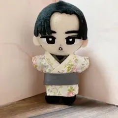 ハンドメイド　ぬい服　10cm SnowMan すのチル　浴衣　帯付き　小花柄