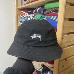 T*酢様 Stussy 黒 バケットハット