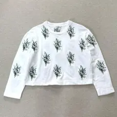 CARVEN フラワー刺繍スウェット スズラン 長袖 カットソーのサムネイル