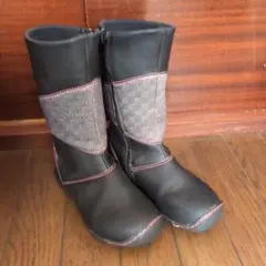 KEEN キッズ　ブーツ 黒　スノー　シューズ