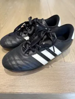 adidas テコンドーレース ブラック ピンク リボン スニーカー - メルカリ