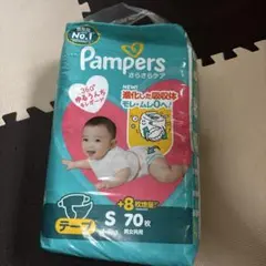 Pampers さらさらケア テープ Sサイズ 70枚のサムネイル