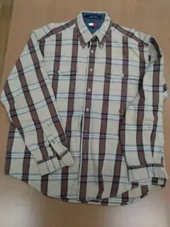 TOMMY HILFIGER チェック柄シャツ XL