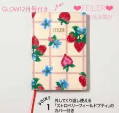 限定・完売❤︎FEILER❤︎フェイラー スケジュール帳 GLOW 12月号セット