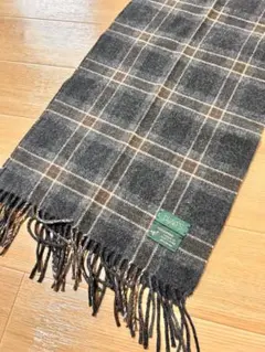 未使用に近い　ドレイクス　カシミアマフラー　スコットランド製　タータンチェック