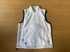 adidas ジップアップ ウィンドブレーカーベスト