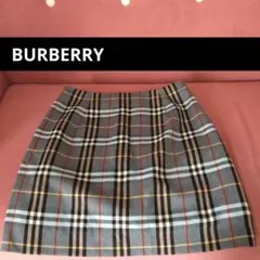 BURBERRY BLUE LABEL チェック柄タイトスカート 36（S)