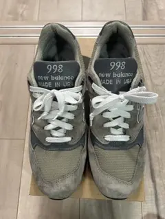 New Balance 998 Made in USA グレー U998GR