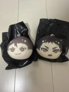 ハイキュー　及川徹　岩泉一　おまんじゅうにぎにぎマスコット