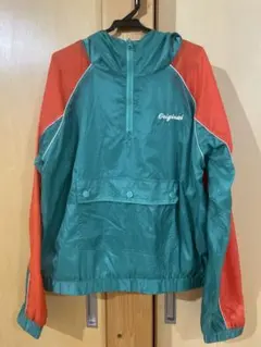 マウンテンパーカー ハーフジップ