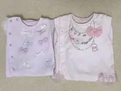 mezzo piano カバーオール　2枚セット